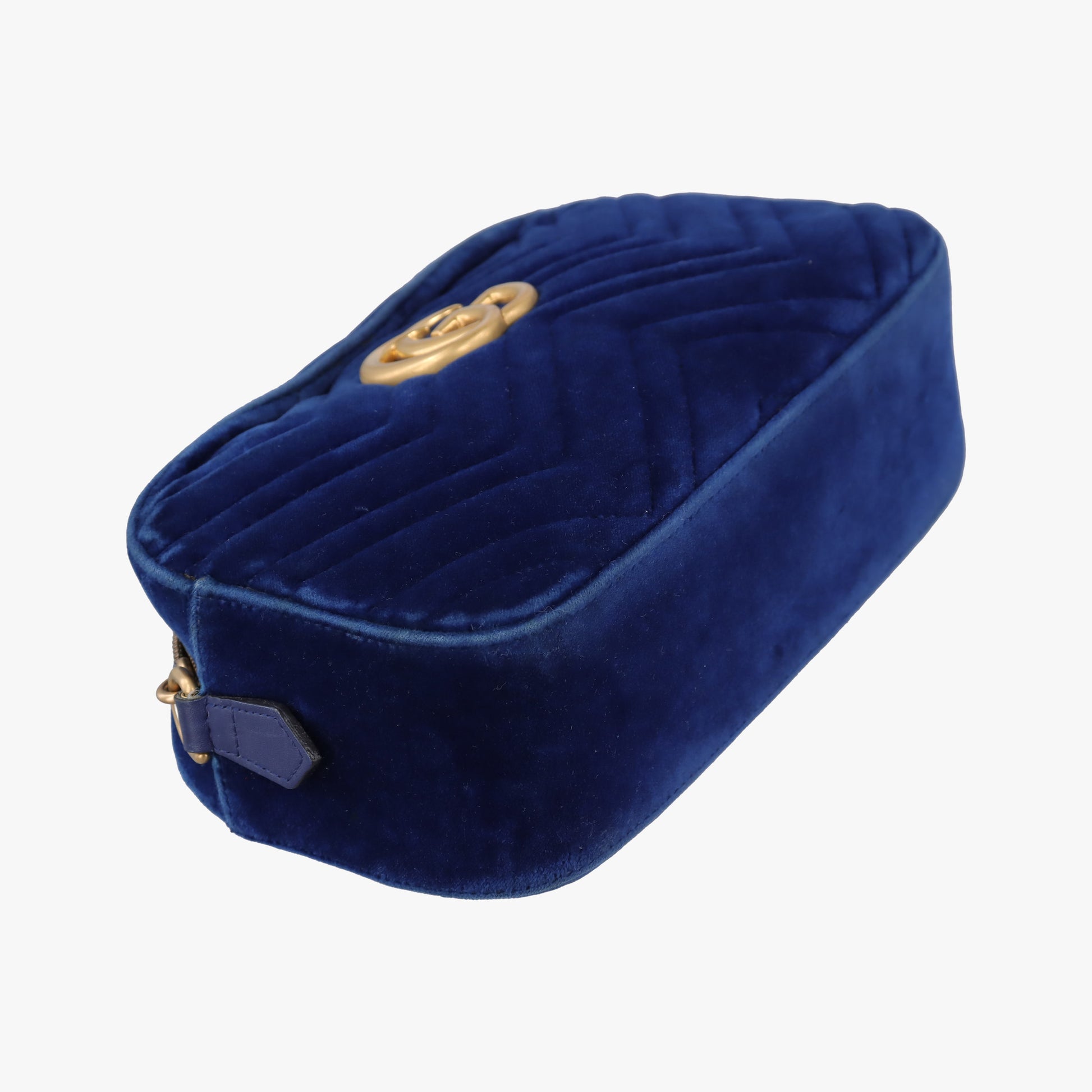 GG Marmont Blue velour 447632 H024258257GGマーモント ブルー ベロア 447632 H024258257