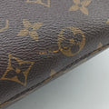 Pre-owned Louis Vuitton NeoNoe BROWN×Noir Monogram Canvas M44020 shoulderbag | stylenewstar