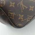 Pre-owned Louis Vuitton NeoNoe BROWN×Noir Monogram Canvas M44020 shoulderbag | stylenewstar