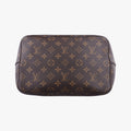 Pre-owned Louis Vuitton NeoNoe BROWN×Noir Monogram Canvas M44020 shoulderbag | stylenewstar