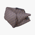 Pre-owned Louis Vuitton NeoNoe BROWN×Noir Monogram Canvas M44020 shoulderbag | stylenewstar