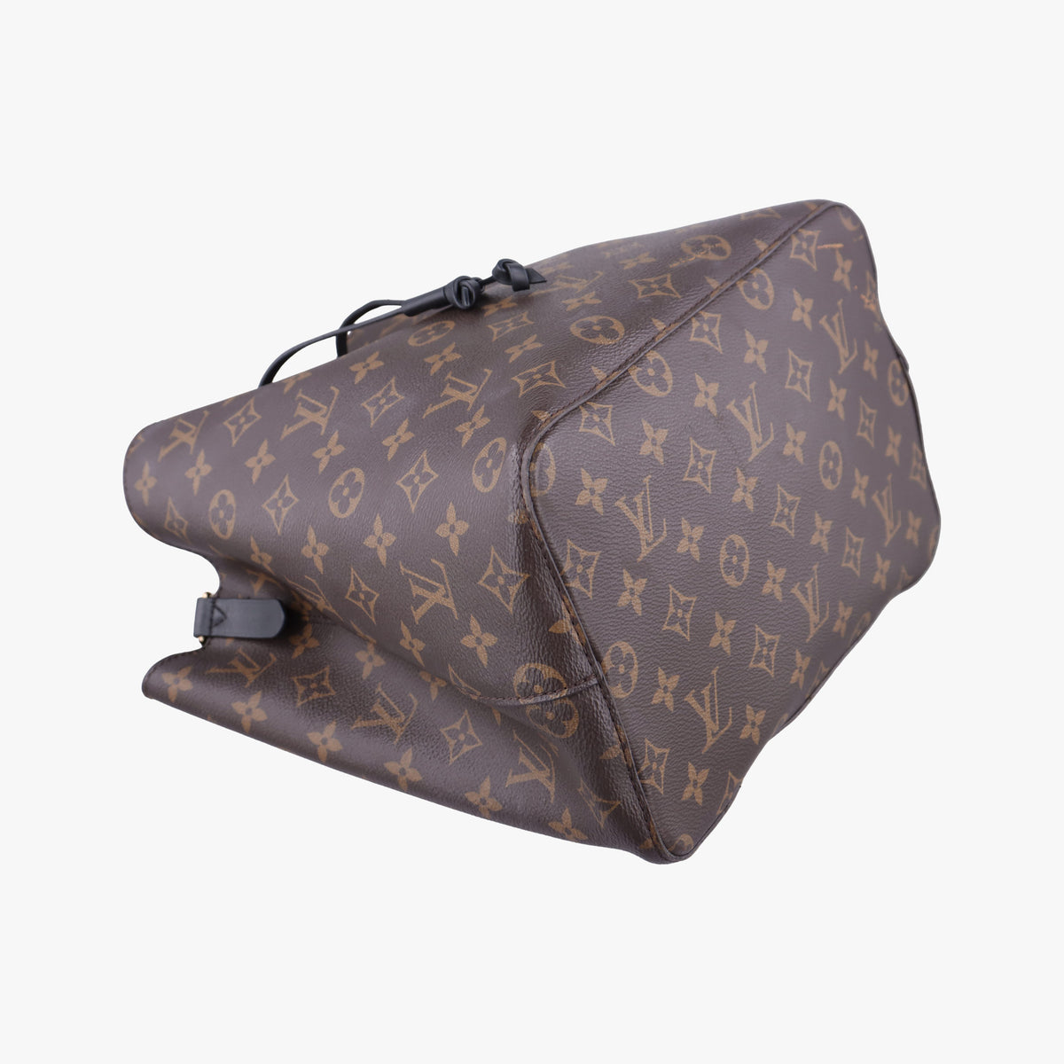 Pre-owned Louis Vuitton NeoNoe BROWN×Noir Monogram Canvas M44020 shoulderbag | stylenewstar