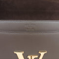 Pre-owned Louis Vuitton LOUISE MM Brown Leather M94647 shoulderbag | stylenewstar