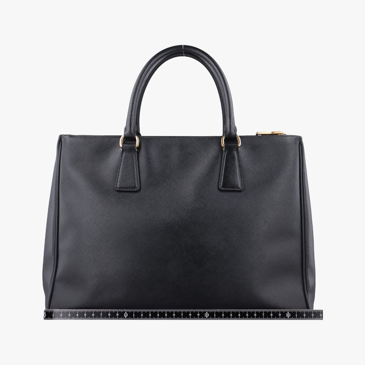 Pre-owned Prada Galleria Black SAFFIANO Leather BN2274 shoulderbag | stylenewstar