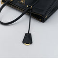 Pre-owned Prada Galleria Black SAFFIANO Leather BN2274 shoulderbag | stylenewstar