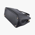 Pre-owned Prada Galleria Black SAFFIANO Leather BN2274 shoulderbag | stylenewstar