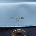 Pre-owned Christian Dior Be Dior Navy×Blue Leather  shoulderbag | stylenewstar