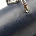 Pre-owned Christian Dior Be Dior Navy×Blue Leather  shoulderbag | stylenewstar