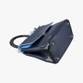 Pre-owned Christian Dior Be Dior Navy×Blue Leather  shoulderbag | stylenewstar