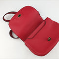 Luna Intrecciato Red lambskin B07601913Cルナ イントレチャート レッド ラムスキン B07601913C
