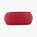 Luna Intrecciato Red lambskin B07601913Cルナ イントレチャート レッド ラムスキン B07601913C