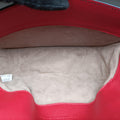 Luna Intrecciato Red lambskin B07601913Cルナ イントレチャート レッド ラムスキン B07601913C