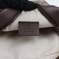 Ophidia Beige×brown PVC coated canvas×Leather 598127 A036151156オフィディア ベージュ×ブラウン PVCコーティングキャンバス×レザー 598127 A036151156