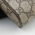 Ophidia Beige×brown PVC coated canvas×Leather 598127 A036151156オフィディア ベージュ×ブラウン PVCコーティングキャンバス×レザー 598127 A036151156