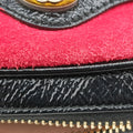 OPHIDIA Black×red suede×leather 517350 オフィディア ブラック×レッド スエード×レザー 517350 