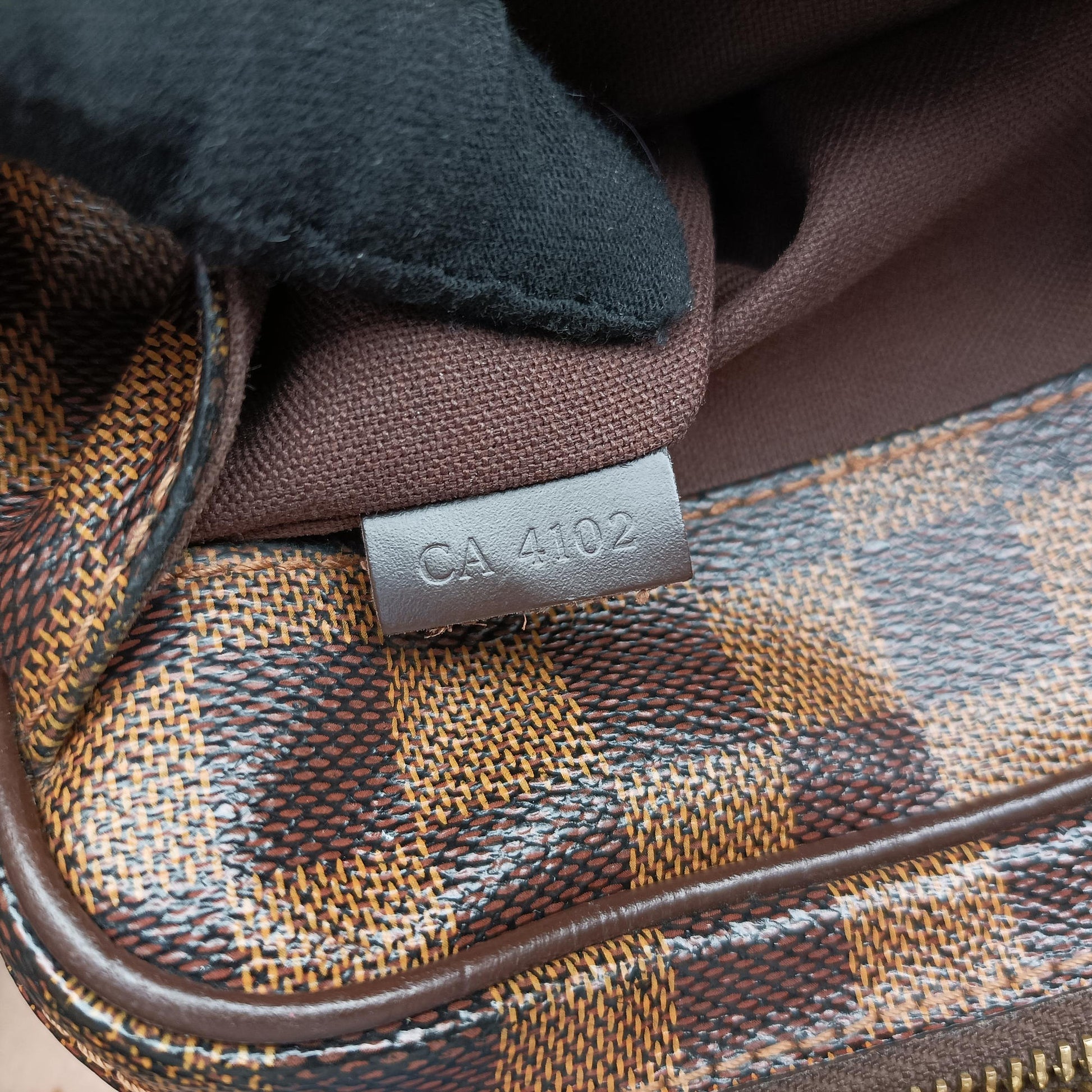 Bum Bag Brooklyn EBENE Damier Canvas N41101 CA4102バム バッグ ブルックリン エベヌ ダミエキャンバス N41101 CA4102