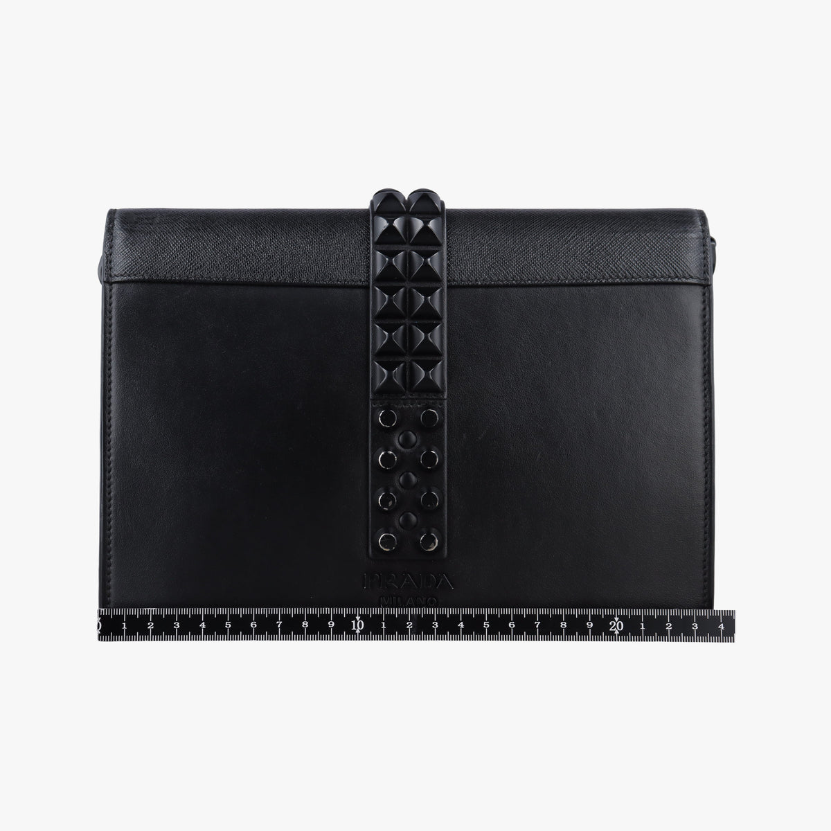 Electra Studded Black Leather 1BD120 7/7エレクトラ スタッズ ブラック レザー 1BD120 7/7