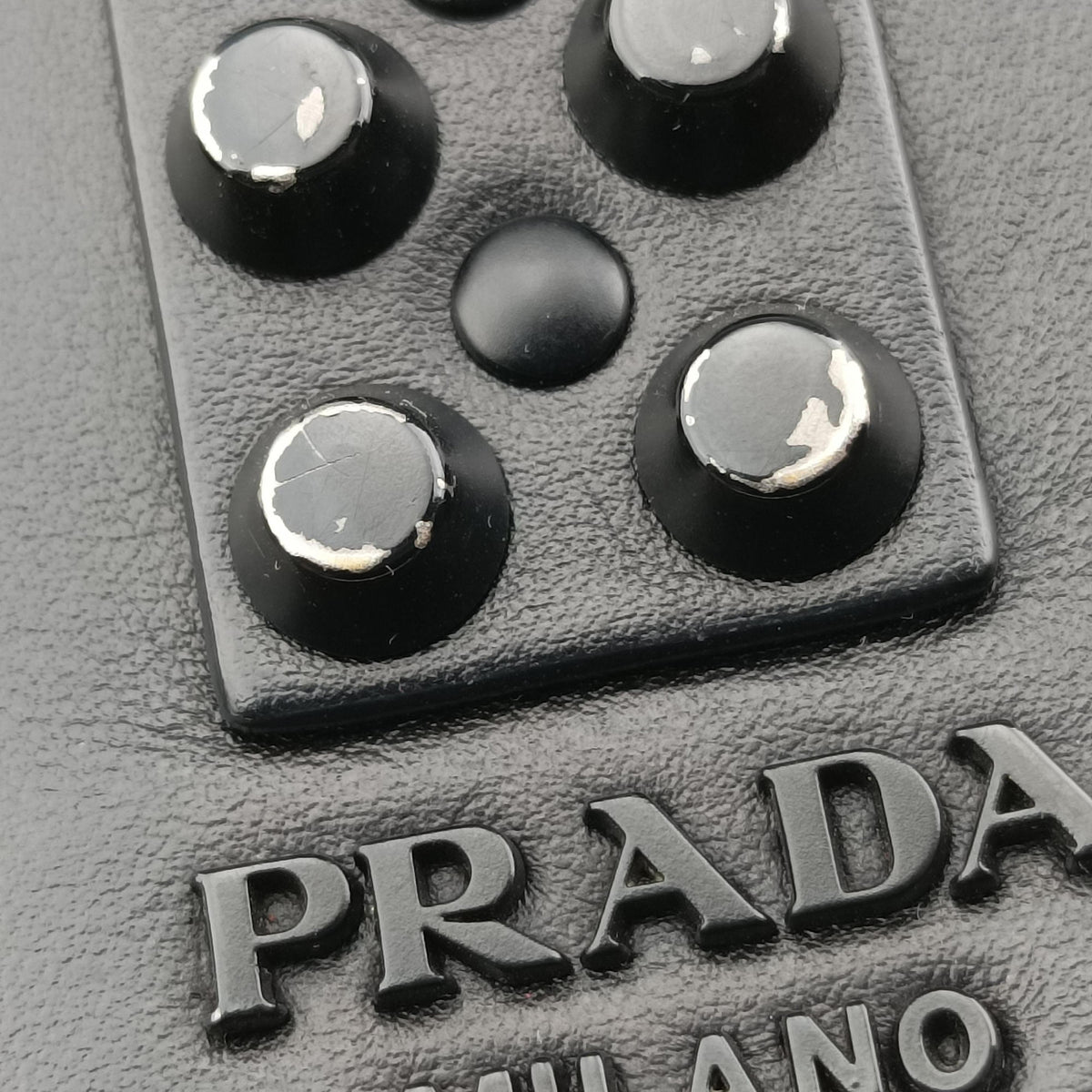 Electra Studded Black Leather 1BD120 7/7エレクトラ スタッズ ブラック レザー 1BD120 7/7