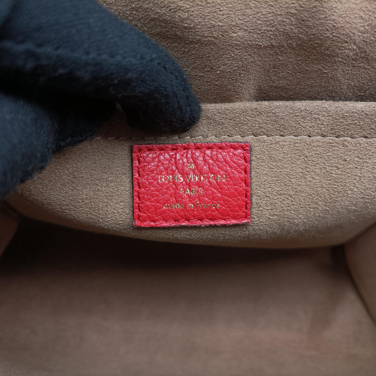 Pre-owned Louis Vuitton MARIGNAN Brown×COQUELICOT Monogram Canvas×calf leather M44544 shoulderbag | stylenewstar