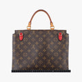 Pre-owned Louis Vuitton MARIGNAN Brown×COQUELICOT Monogram Canvas×calf leather M44544 shoulderbag | stylenewstar