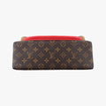 Pre-owned Louis Vuitton MARIGNAN Brown×COQUELICOT Monogram Canvas×calf leather M44544 shoulderbag | stylenewstar
