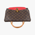 Pre-owned Louis Vuitton MARIGNAN Brown×COQUELICOT Monogram Canvas×calf leather M44544 shoulderbag | stylenewstar