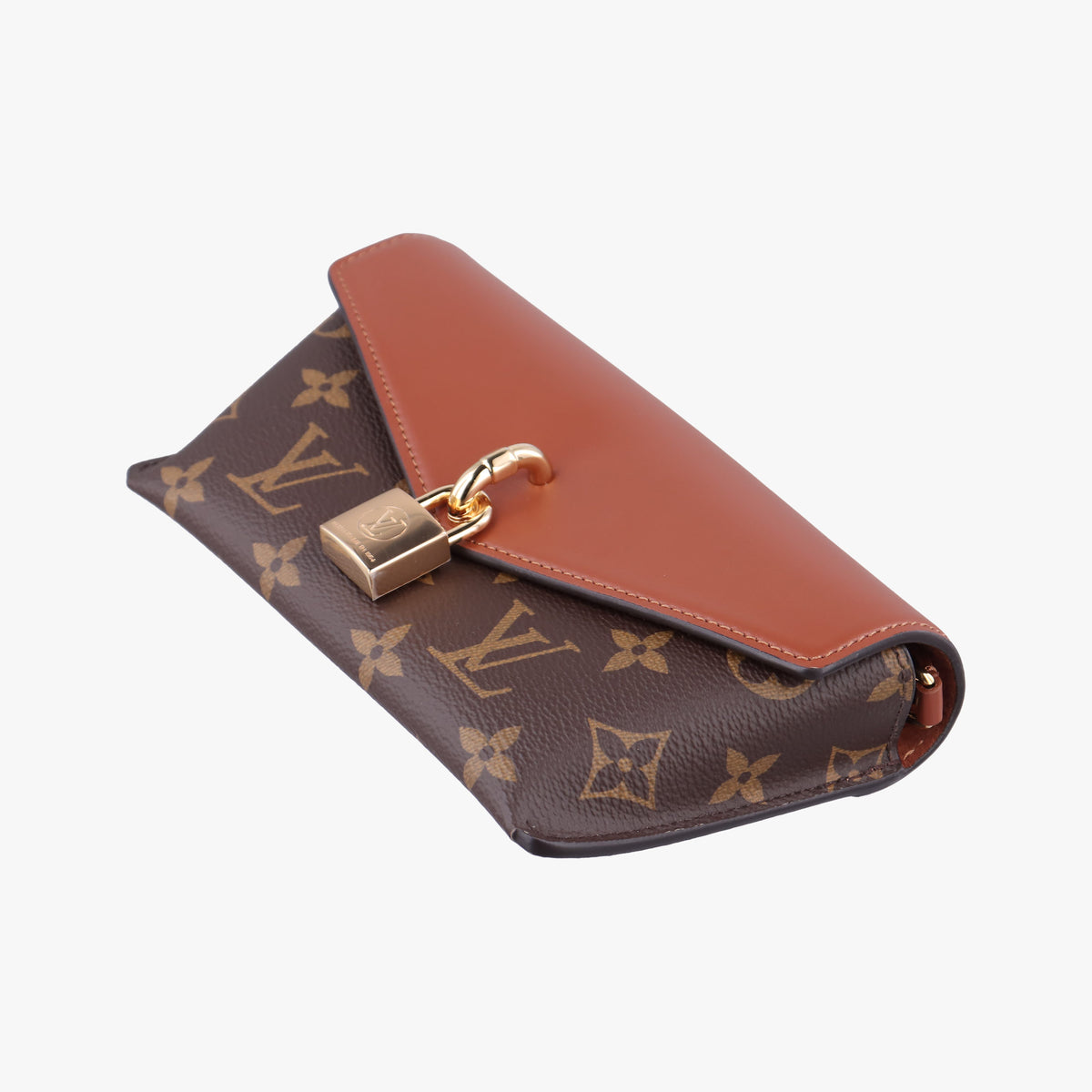 Padlock on strap Brown Monogram canvas×calf leather M80763 IC Chip パドロックオンストラップ モノグラム/ブラウン×ブラウン モノグラムキャンバス×カーフレザー M80763 ICチップ 