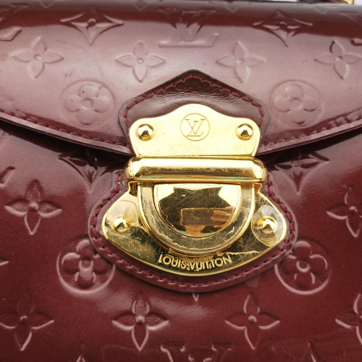 Pre-owned Louis Vuitton MIRADA AMARANTE Vernis M91397 shoulderbag | stylenewstar