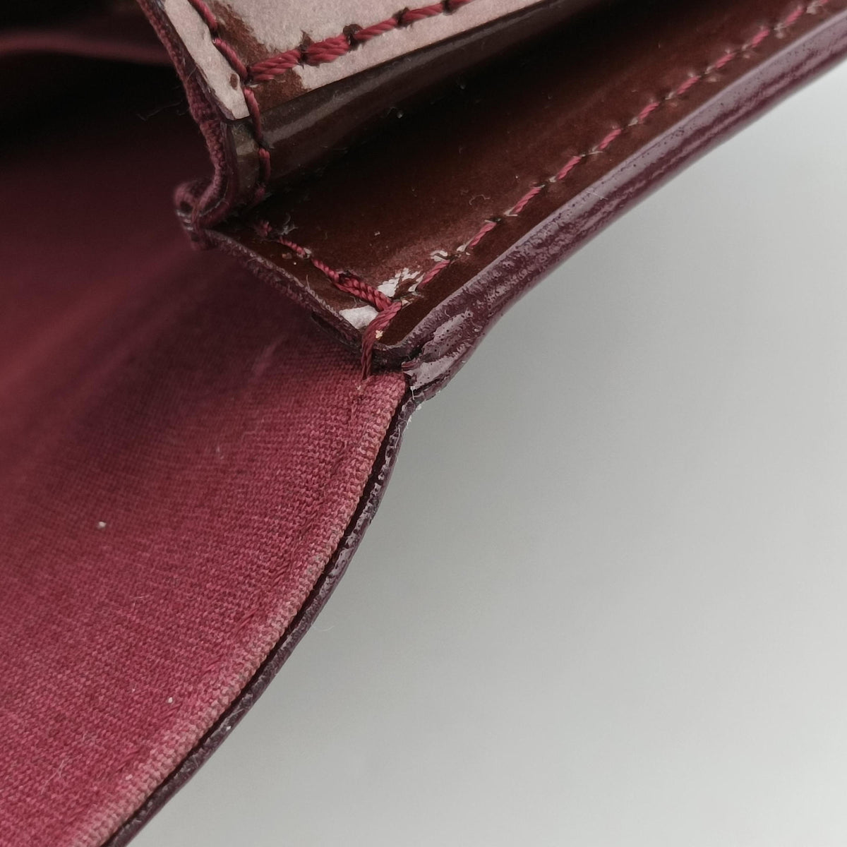 Pre-owned Louis Vuitton MIRADA AMARANTE Vernis M91397 shoulderbag | stylenewstar