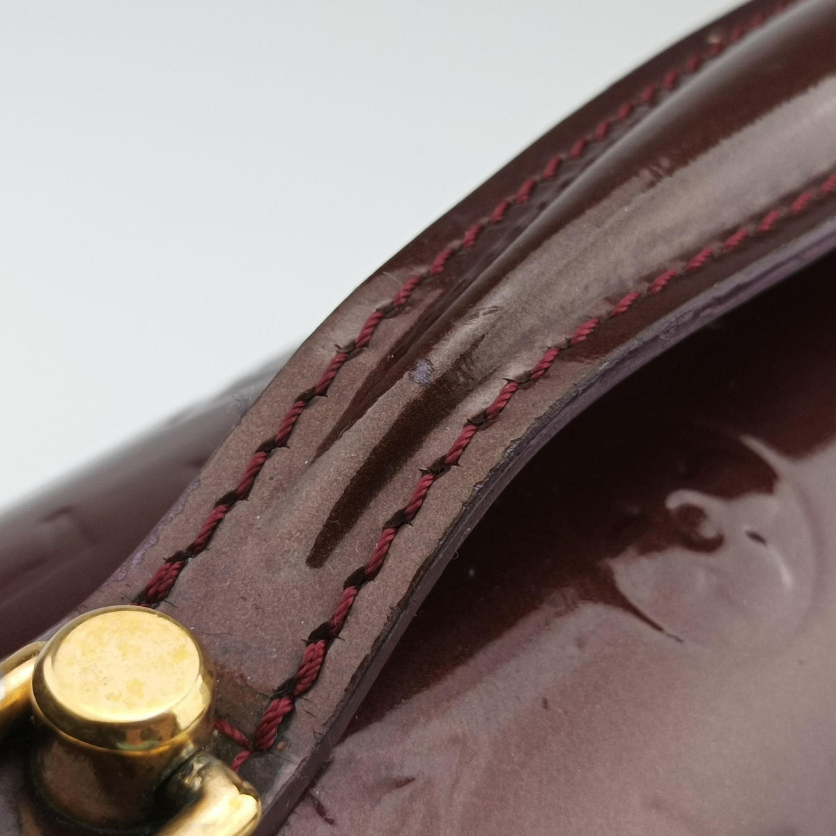 Pre-owned Louis Vuitton MIRADA AMARANTE Vernis M91397 shoulderbag | stylenewstar