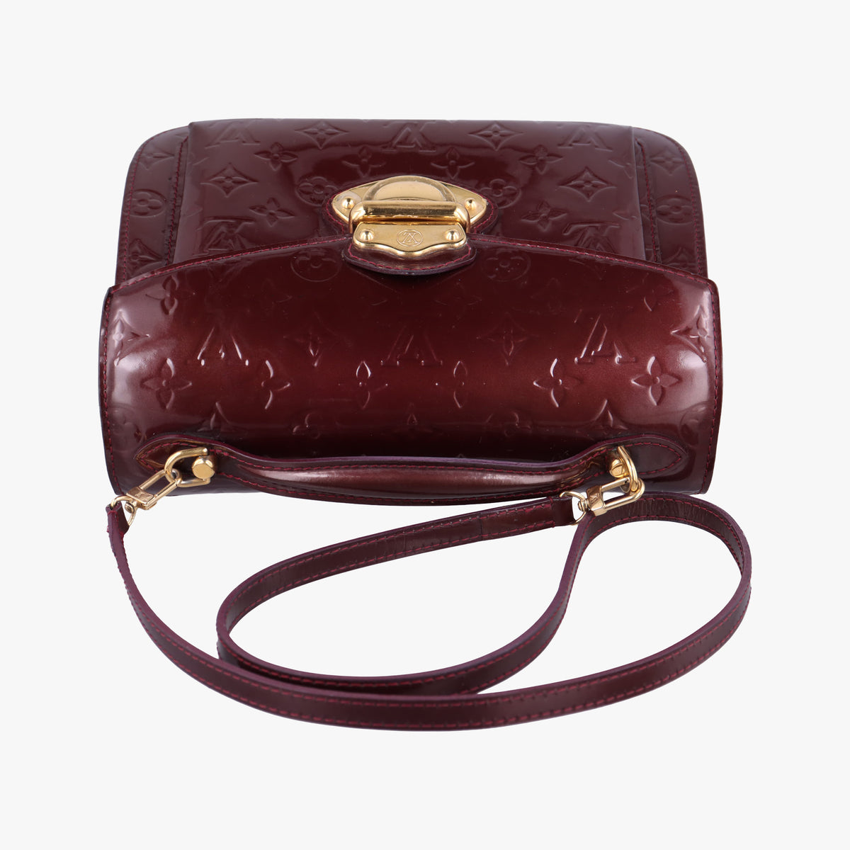 Pre-owned Louis Vuitton MIRADA AMARANTE Vernis M91397 shoulderbag | stylenewstar