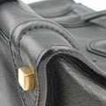 Pre-owned Celine Luggage Micro shopper Black Leather  handbag | stylenewstar