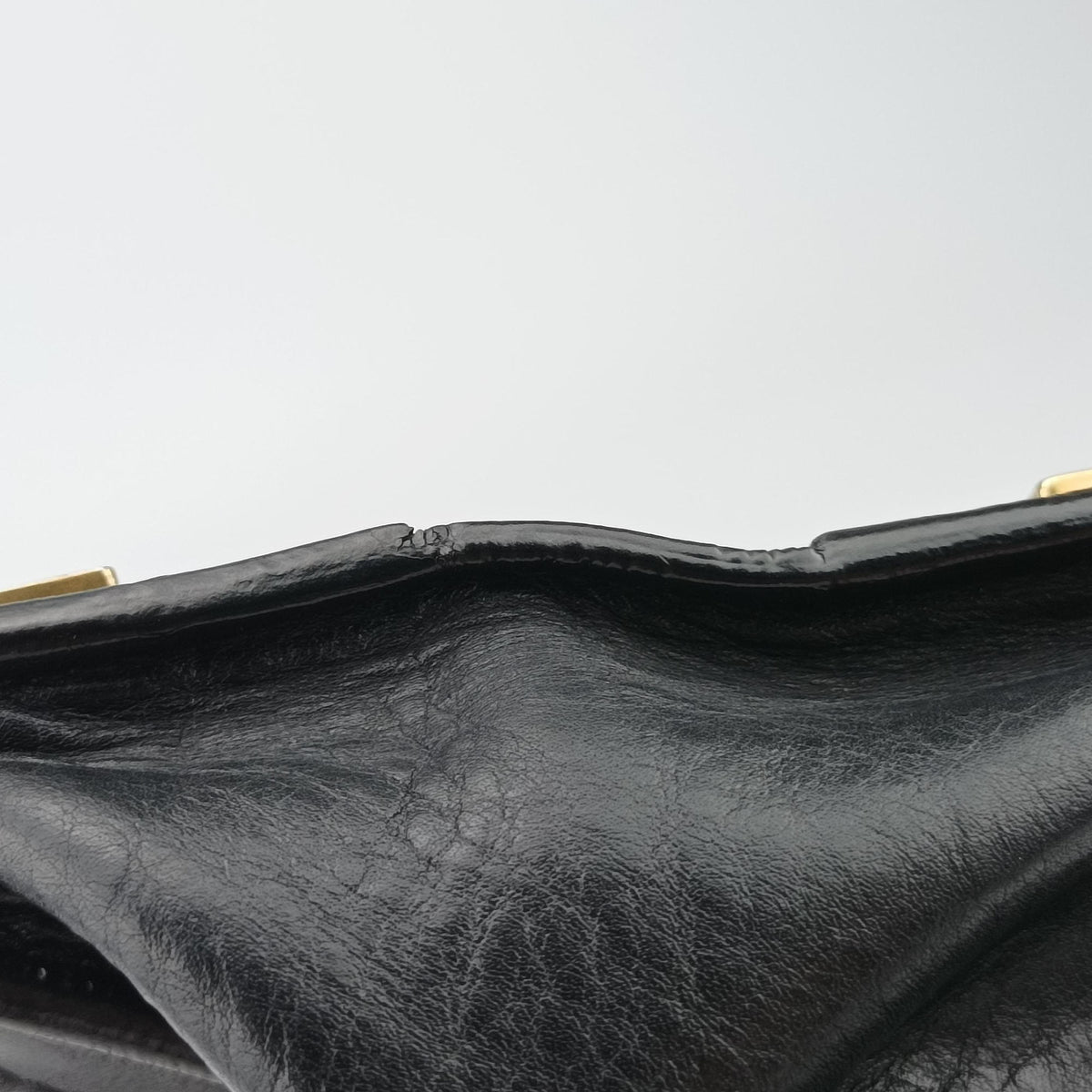 Pre-owned Celine Luggage Micro shopper Black Leather  handbag | stylenewstar