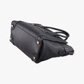 Pre-owned Celine Luggage Micro shopper Black Leather  handbag | stylenewstar