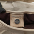 Pre-owned Yves Saint Laurent Mombasa Beige Suede 122245 handbag | stylenewstar