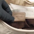 Pre-owned Yves Saint Laurent Mombasa Beige Suede 122245 handbag | stylenewstar