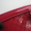 Pre-owned Gucci Microguccissima Rose Patent Leather 309617 shoulderbag | stylenewstar