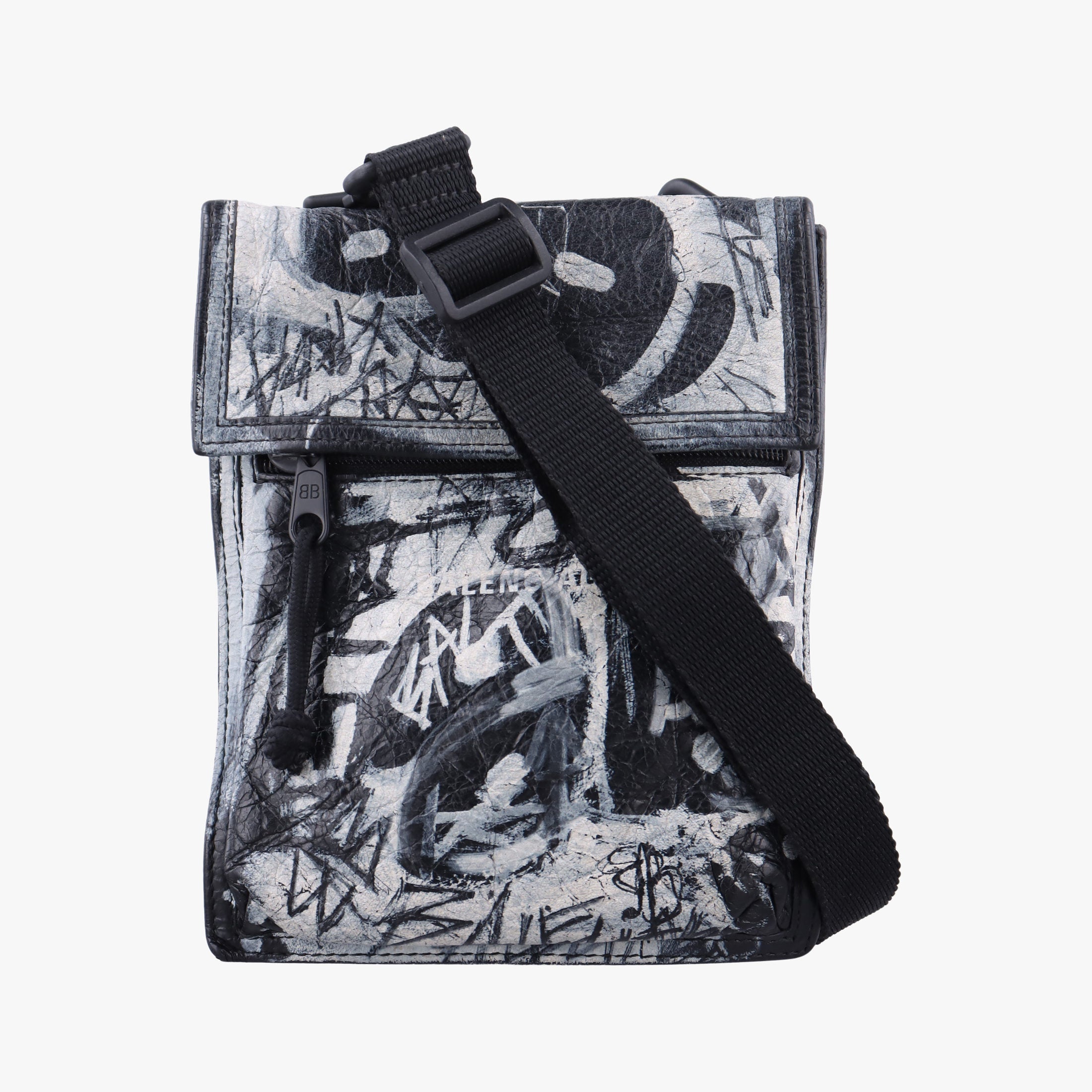 Explore Black×White Lambskin 655982.1090.O.527277エクスプローラー ブラック×ホワイト ラムスキン 655982.1090.O.527277