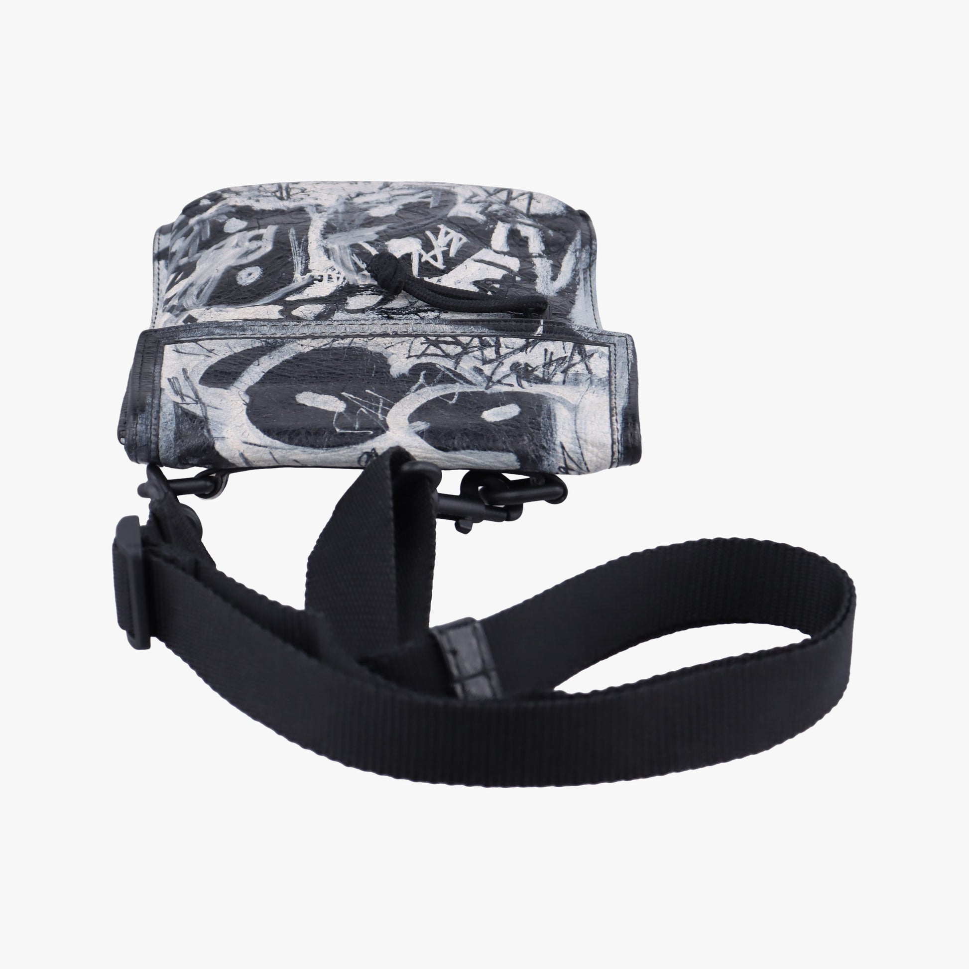 Explore Black×White Lambskin 655982.1090.O.527277エクスプローラー ブラック×ホワイト ラムスキン 655982.1090.O.527277