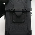 Secondhand Louis Vuitton Vertical Trunk Noir Monogram Taurillon M82070 shoulderbag | stylenewstar