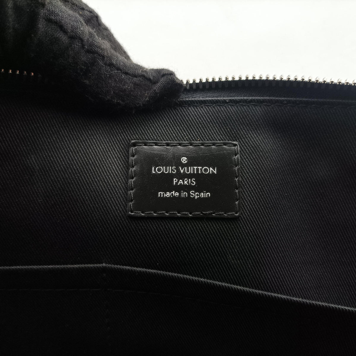 Porte-Documents Jour NM Noir Damier Graphite N48260 CA2166ポルトドキュマンジュール PDJ NM ノワール ダミエ グラフィット N48260 CA2166