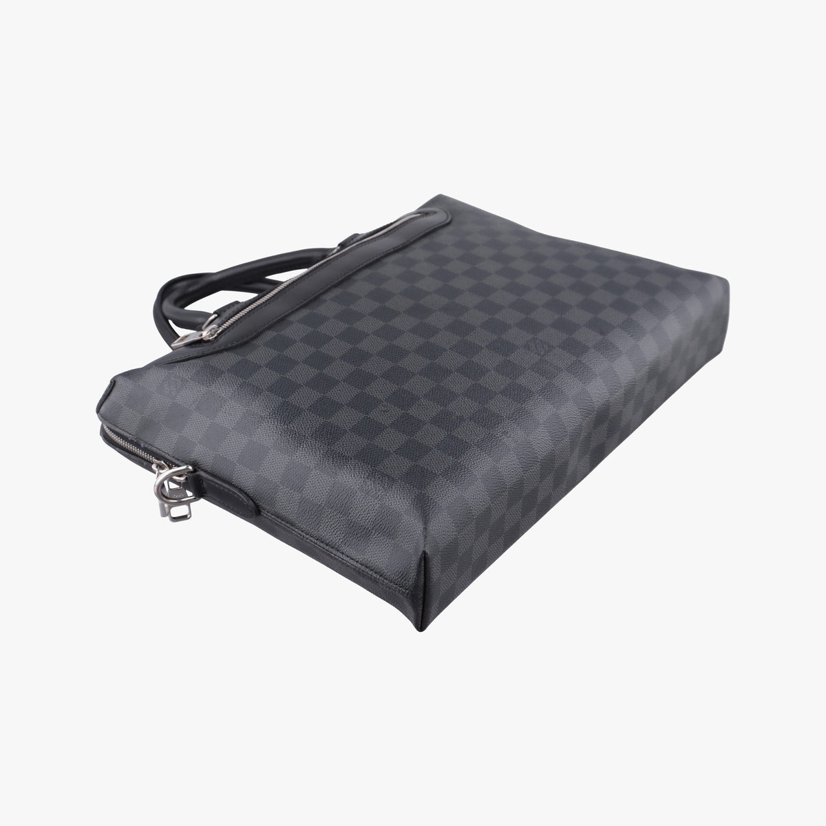 Porte-Documents Jour NM Noir Damier Graphite N48260 CA2166ポルトドキュマンジュール PDJ NM ノワール ダミエ グラフィット N48260 CA2166