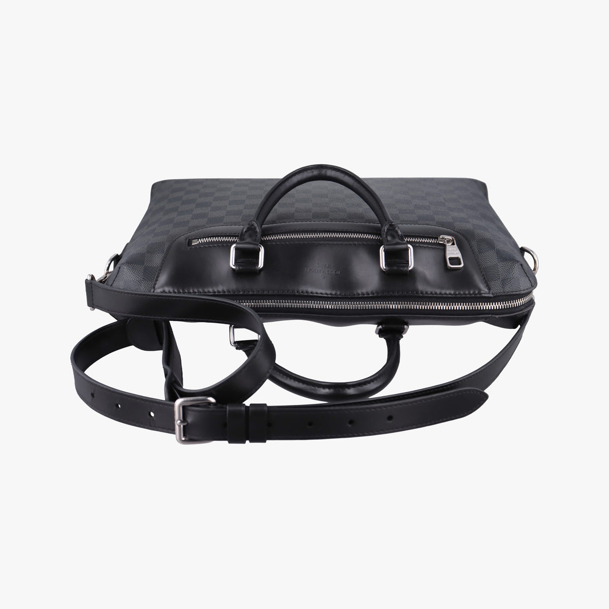 Porte-Documents Jour NM Noir Damier Graphite N48260 CA2166ポルトドキュマンジュール PDJ NM ノワール ダミエ グラフィット N48260 CA2166