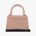 Secondhand Balenciaga Hourglass mini Beige leather  shoulderbag | stylenewstar
