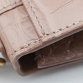 Secondhand Balenciaga Hourglass mini Beige leather  shoulderbag | stylenewstar