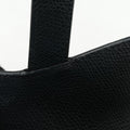 Pre-owned Christian Dior saddle Black leather  handbag | stylenewstar