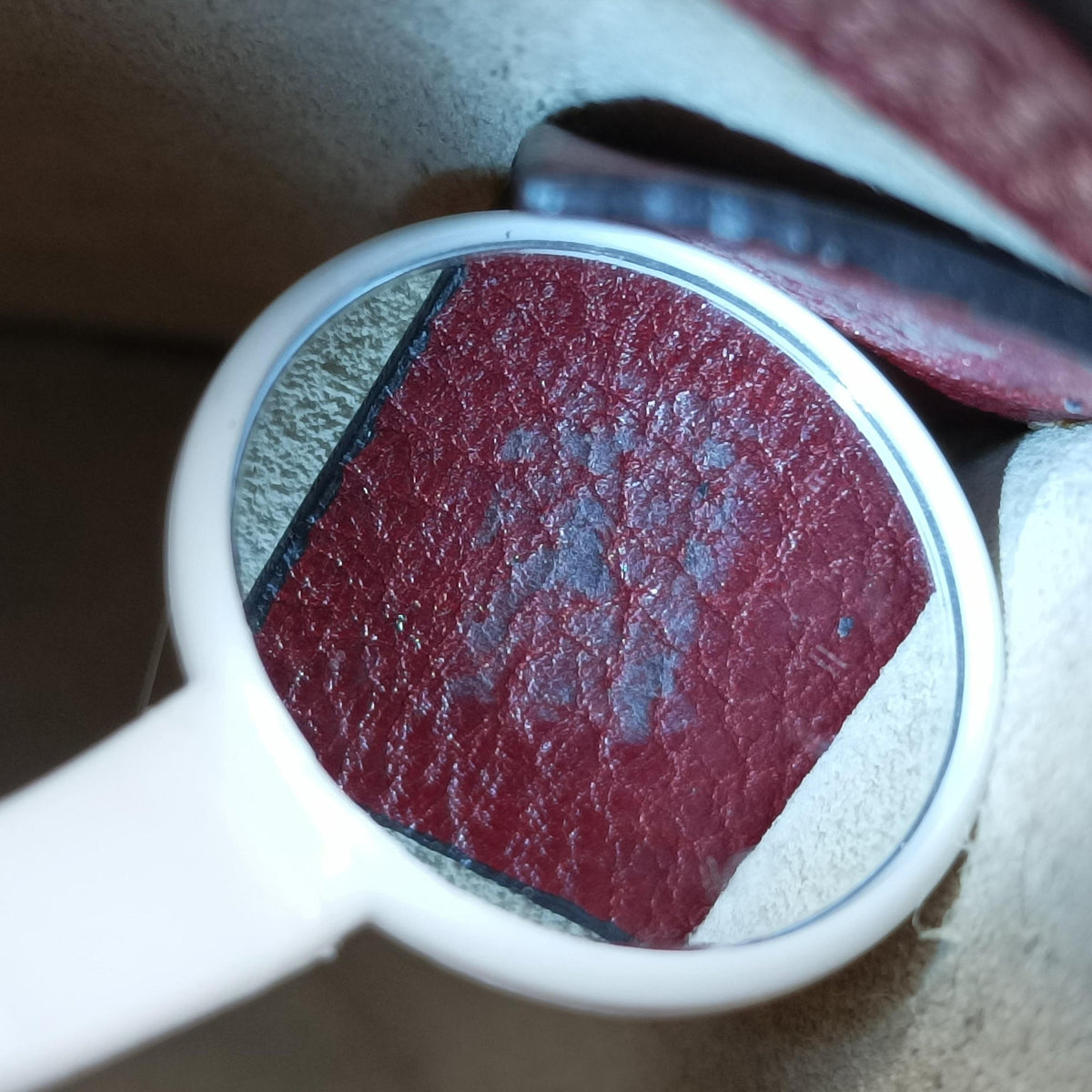 Bracelet Nile Red Leather 08 17 70 65ナイル ブレスレット レッド レザー 08 17 70 65