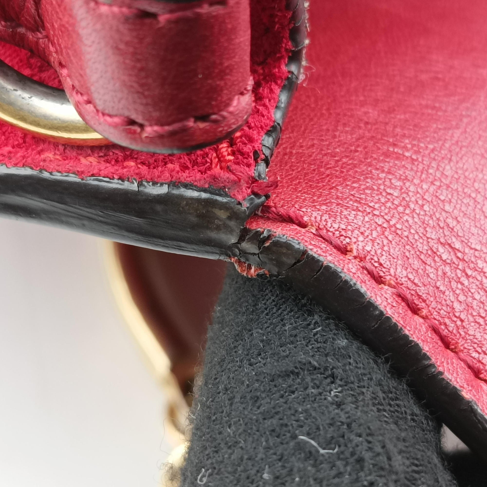 Bracelet Nile Red Leather 08 17 70 65ナイル ブレスレット レッド レザー 08 17 70 65