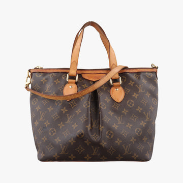 Secondhand Louis Vuitton PALERMO PM brown Monogram Canvas M40145 shoulderbag | stylenewstar
