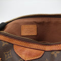 Secondhand Louis Vuitton PALERMO PM brown Monogram Canvas M40145 shoulderbag | stylenewstar
